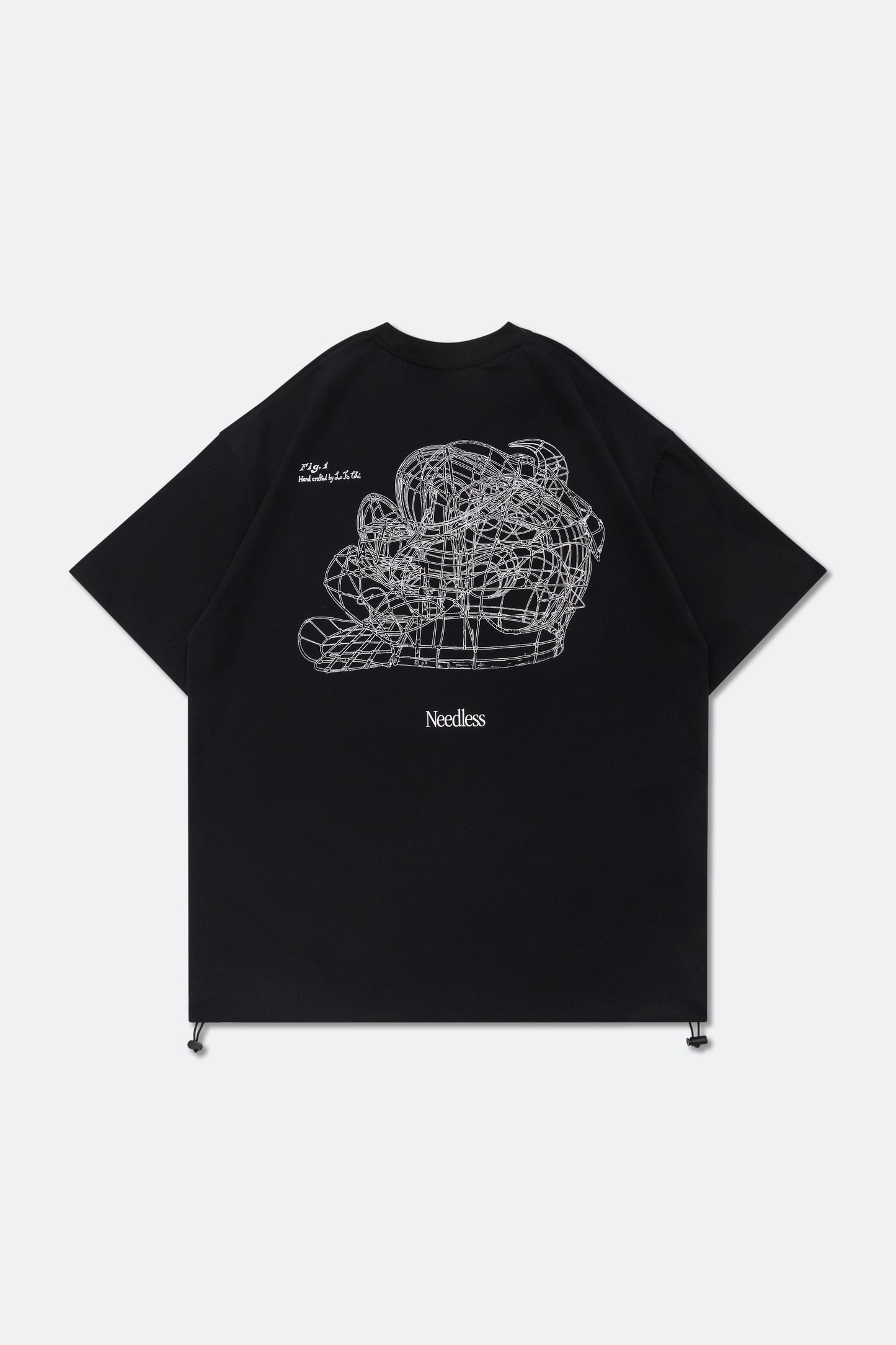 NEEDLESS「勝頭」 SPORTSTYLE TEE/ BLACK