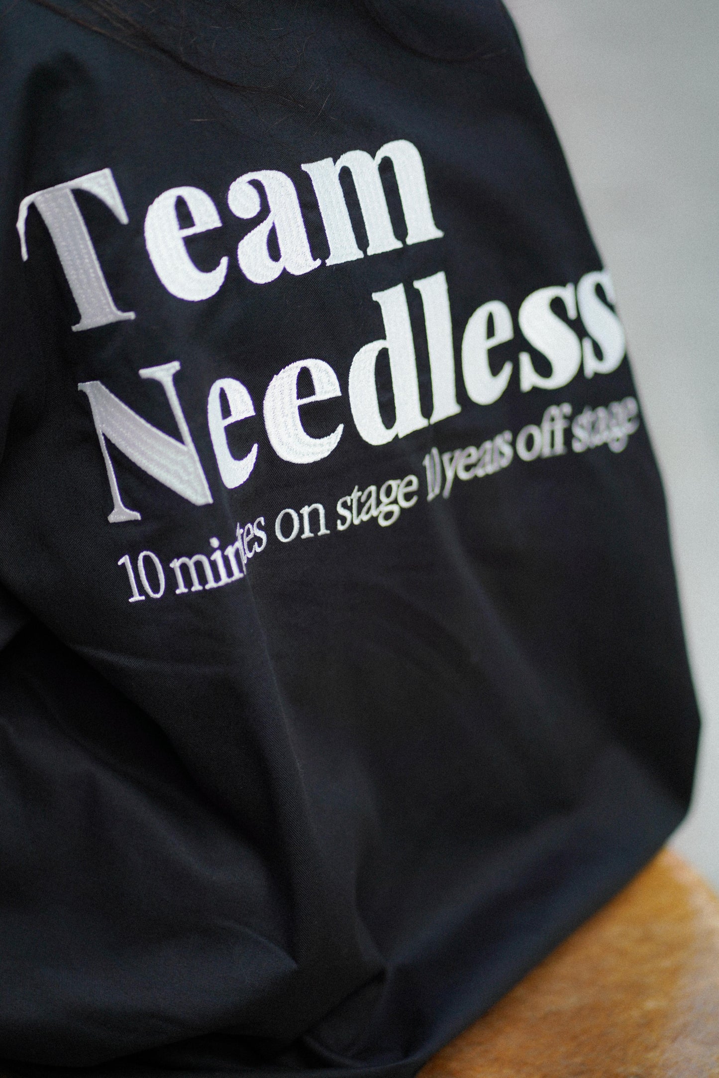 獅王無用 NEEDLESS MAINLINE SS25 - KUNG FU SPORTSTYLE JACKET / BLACK