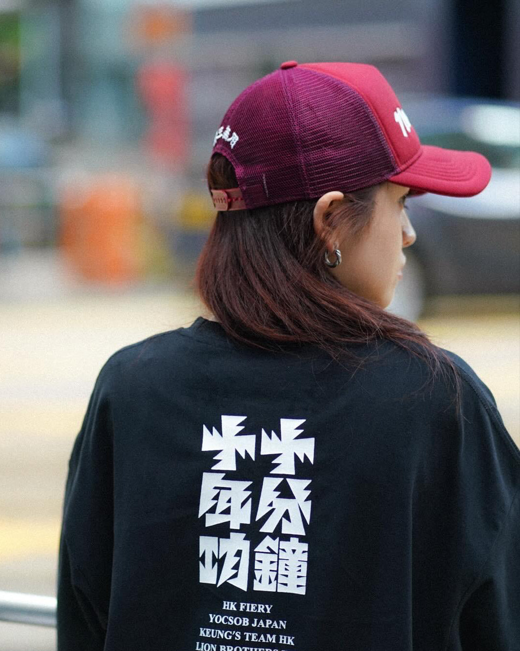 NEEDLESS 獅王無用 SS25 TRUCKER CAP / RED