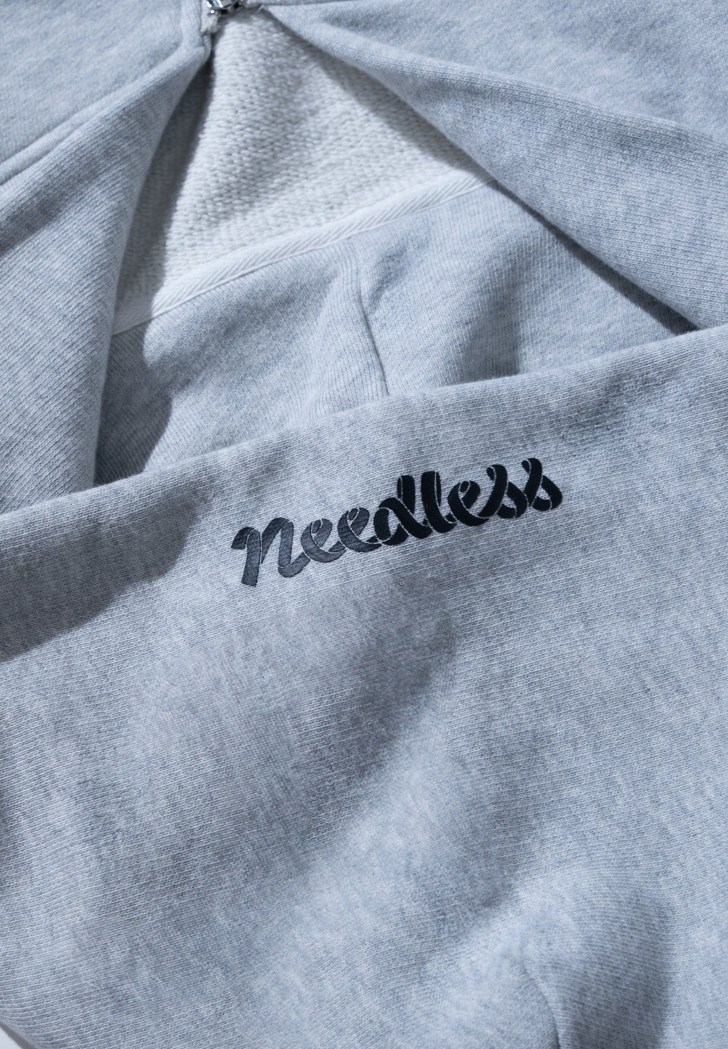 URDU x NEEDLESS 唐老鴨「功夫 KUNG FU 」拉鏈運動外套 (灰色) - 成人 / Adult