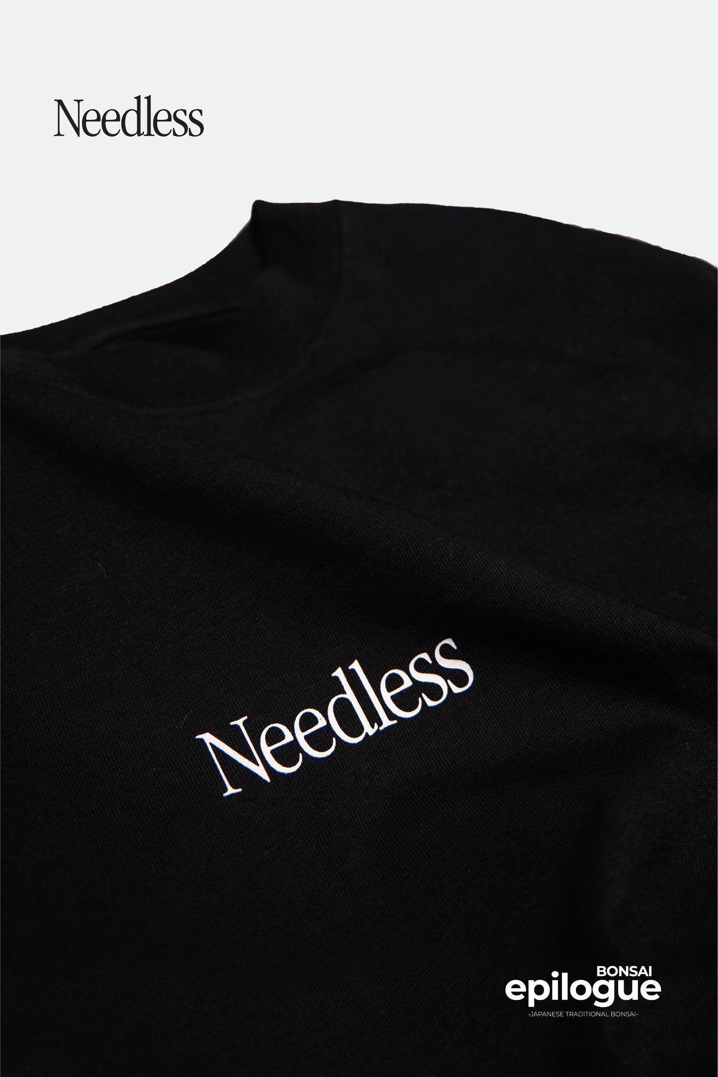 NEEDLESS x EPILOGUE LONG SLEEVE/ BLACK