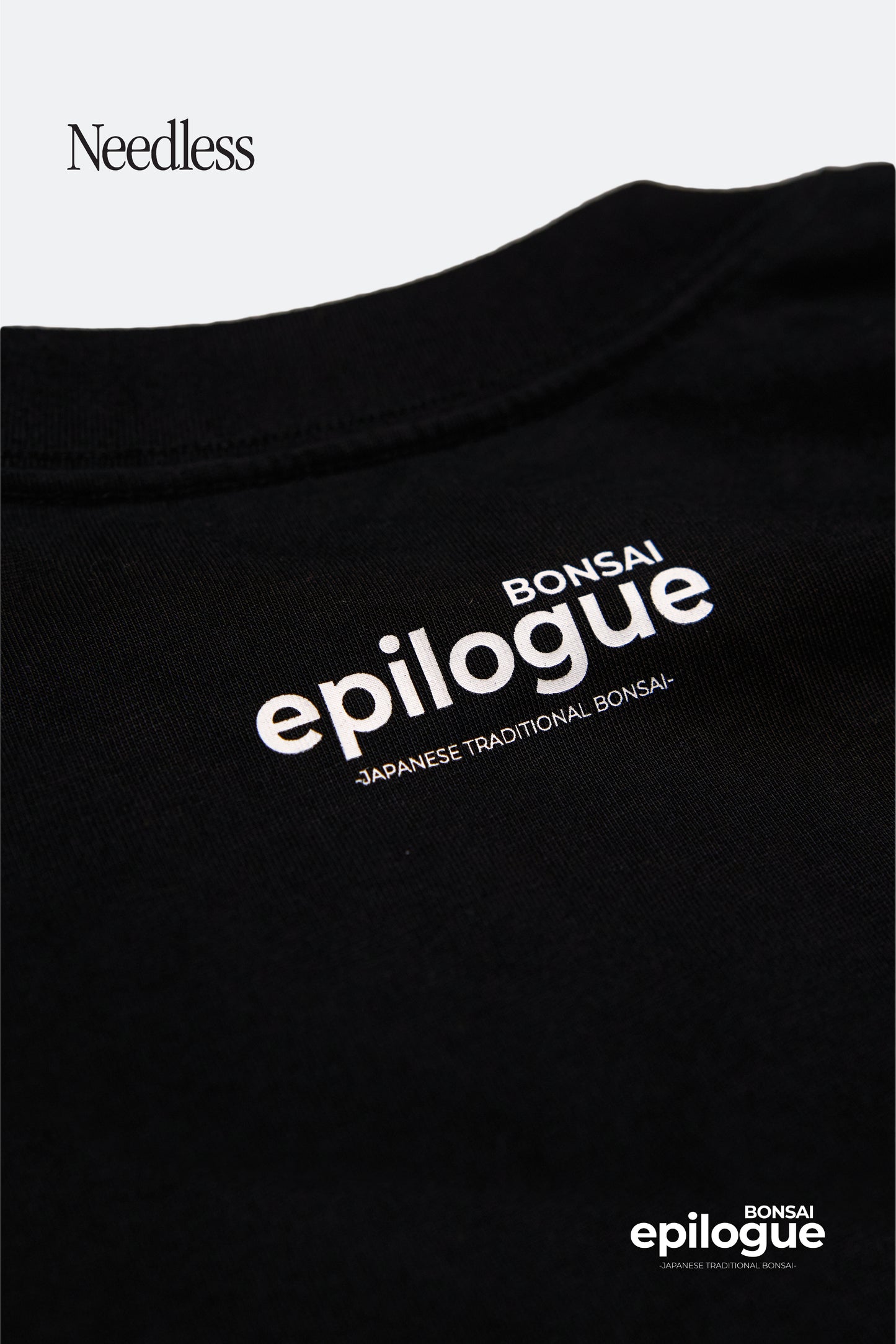 NEEDLESS x EPILOGUE LONG SLEEVE/ BLACK