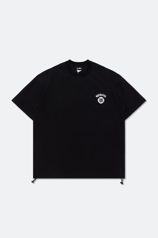 NEEDLESS 獅王無用 SS25 SPORTSSTYLE TEE/ BLACK