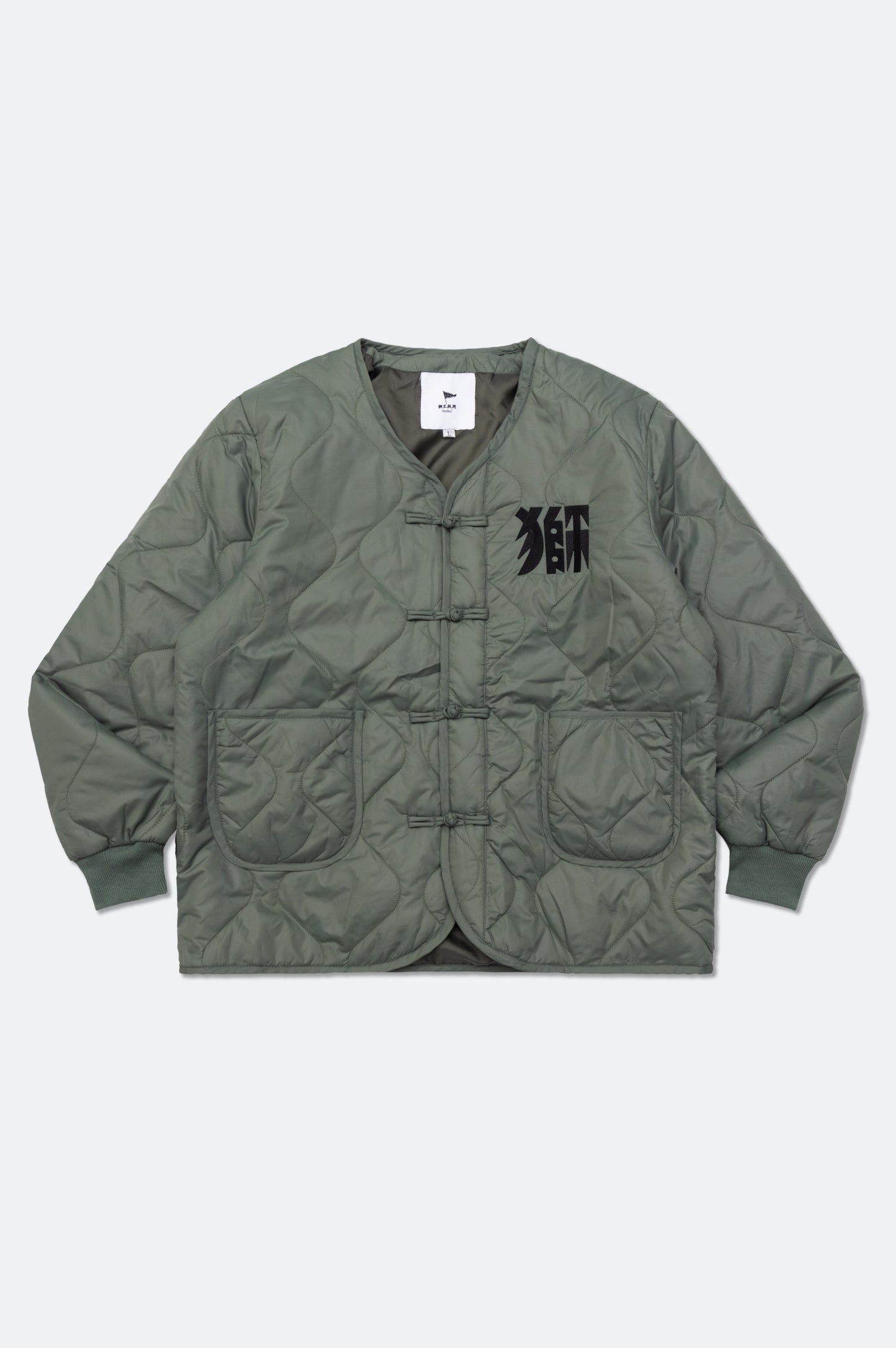 NEEDLESS KUNG FU STYLE JACKET / ARMY GREEN