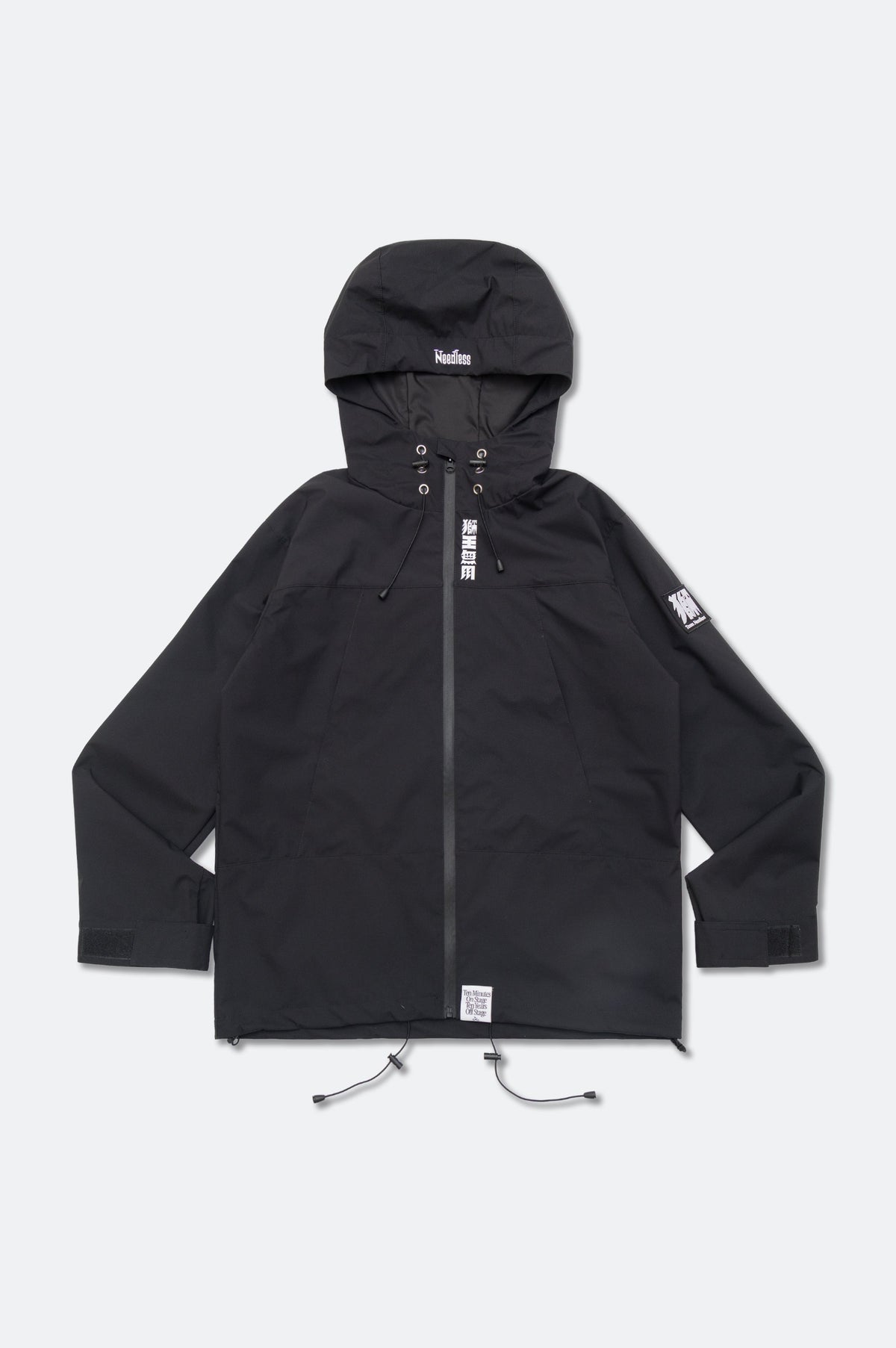 NEEDLESS SPECIAL PRODUCT 26 「張飛獅」 WINDBREAKER JACKET / BLACK