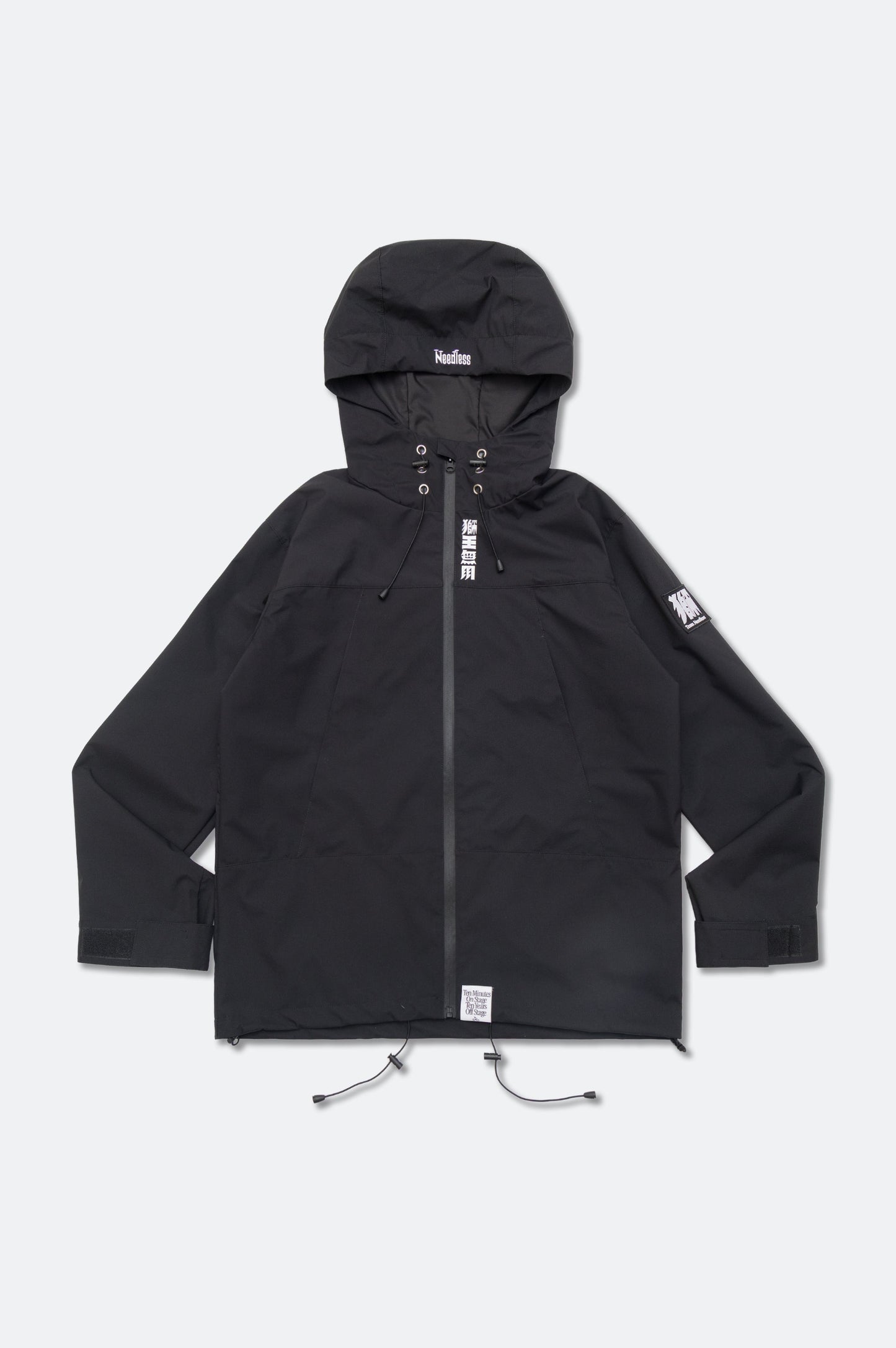 NEEDLESS SPECIAL PRODUCT 26 「張飛獅」 WINDBREAKER JACKET / BLACK