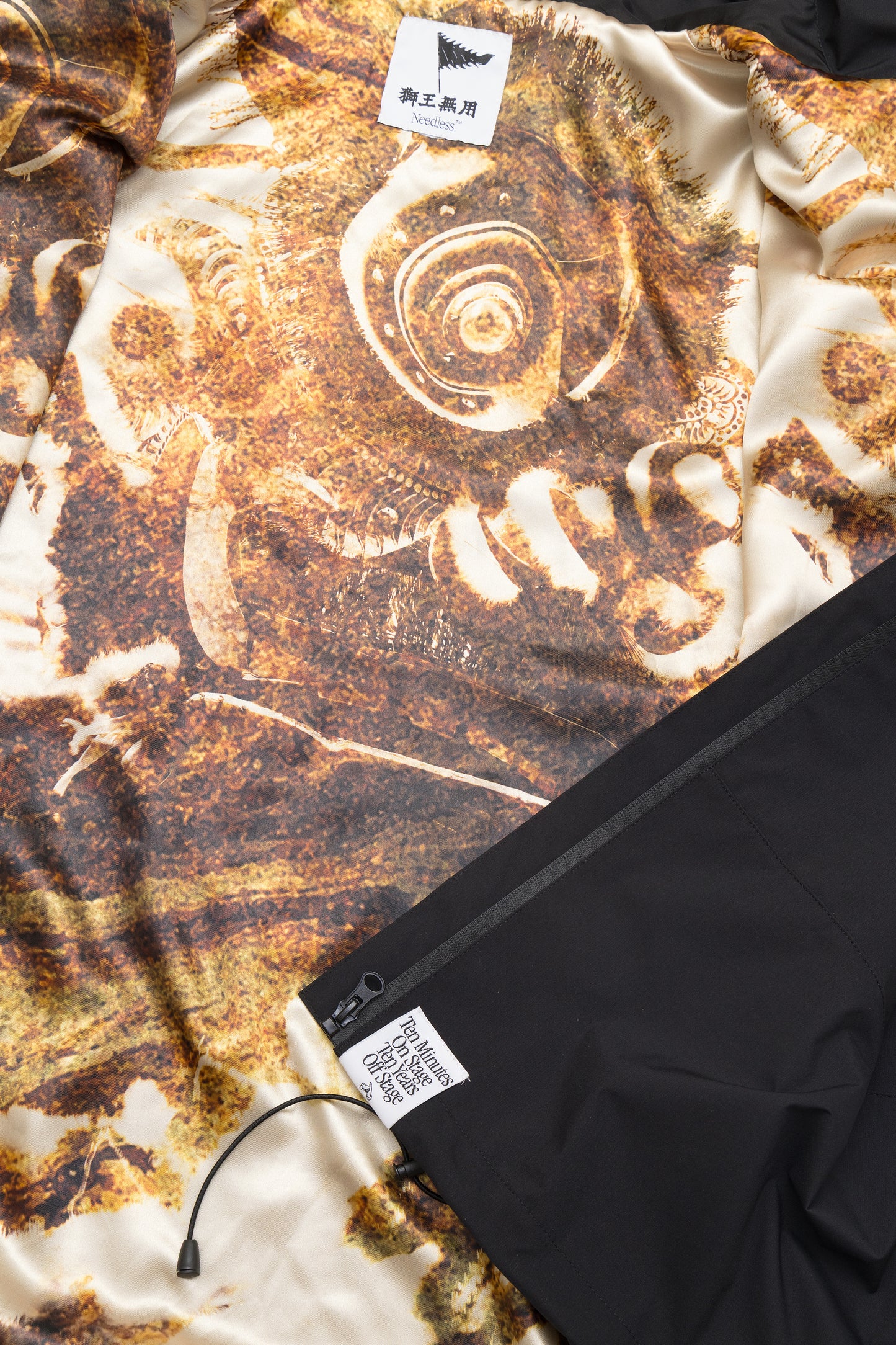 NEEDLESS SPECIAL PRODUCT 26 「張飛獅」 WINDBREAKER JACKET / BLACK