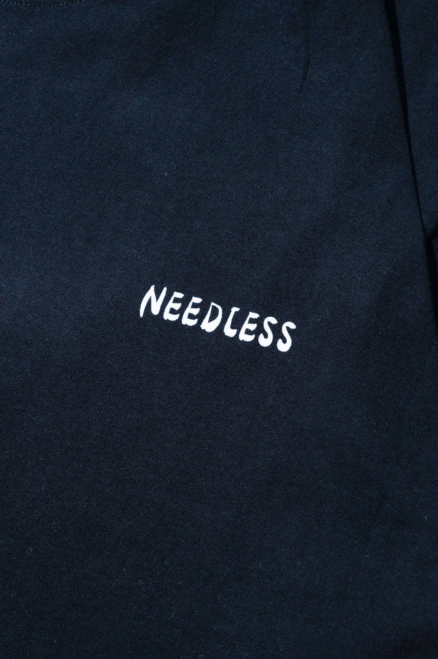 NEEDLESS SS26 「獅王無用」 REGULAR TEE I BLACK