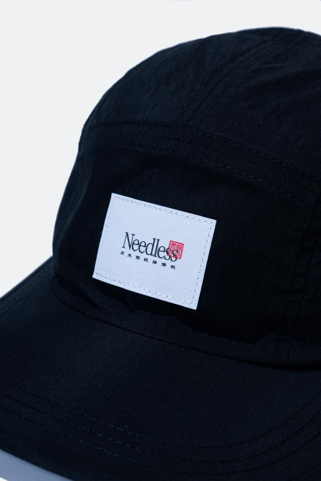 NEEDLESS 獅王無用 SS26 SPORTY NYLON CAP l BLACK