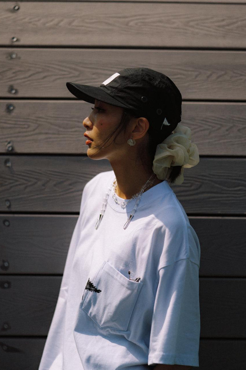 NEEDLESS 獅王無用 SS26 SPORTY NYLON CAP l BLACK
