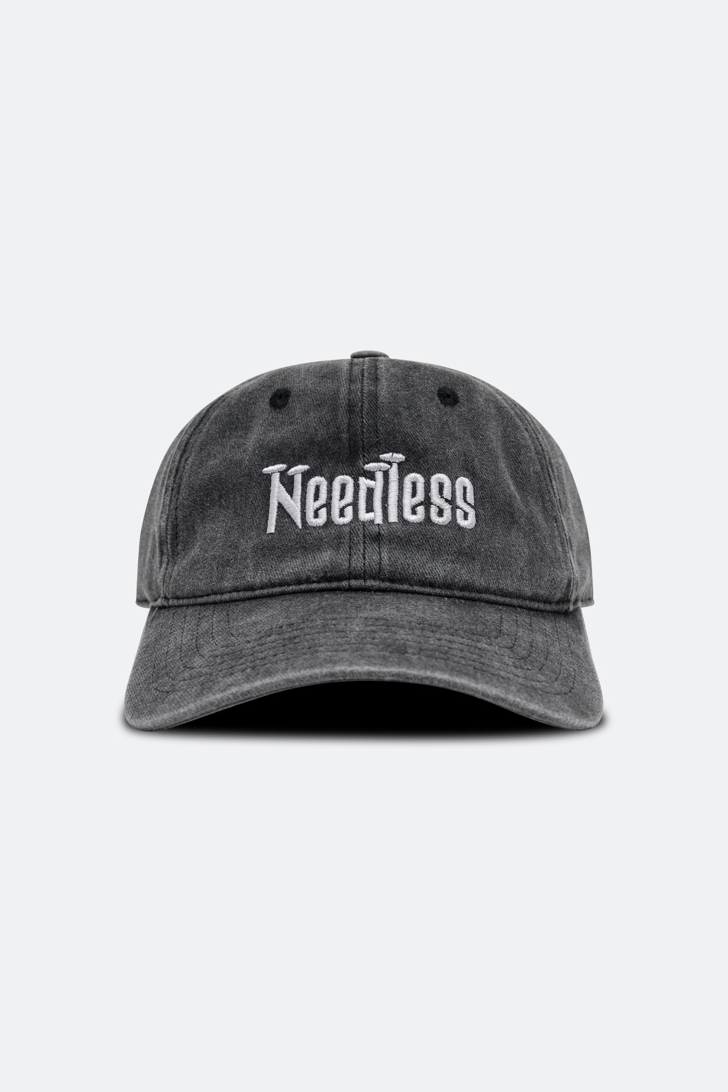 NEEDLESS WASHED CAP / BLACK