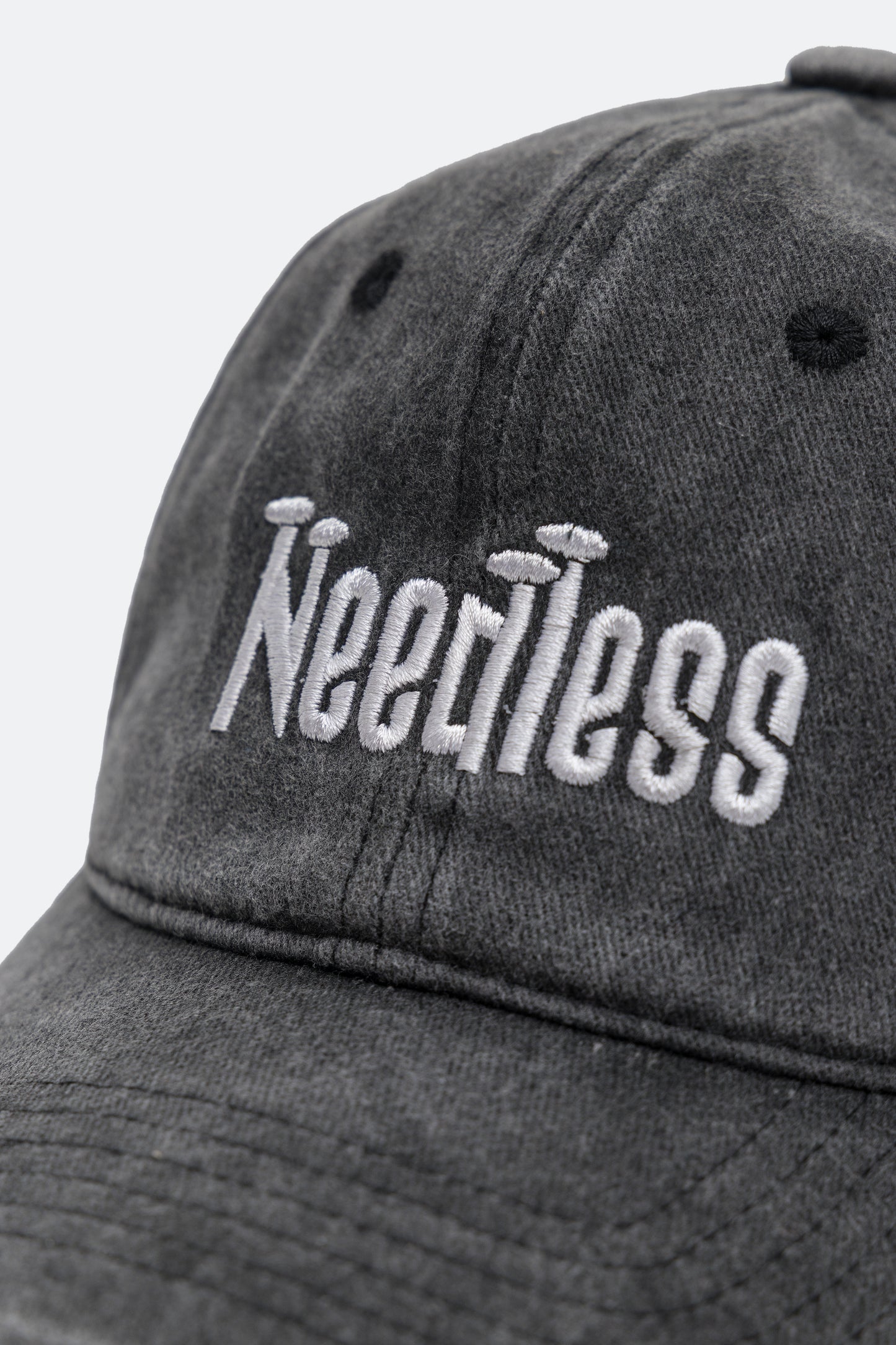 NEEDLESS WASHED CAP / BLACK