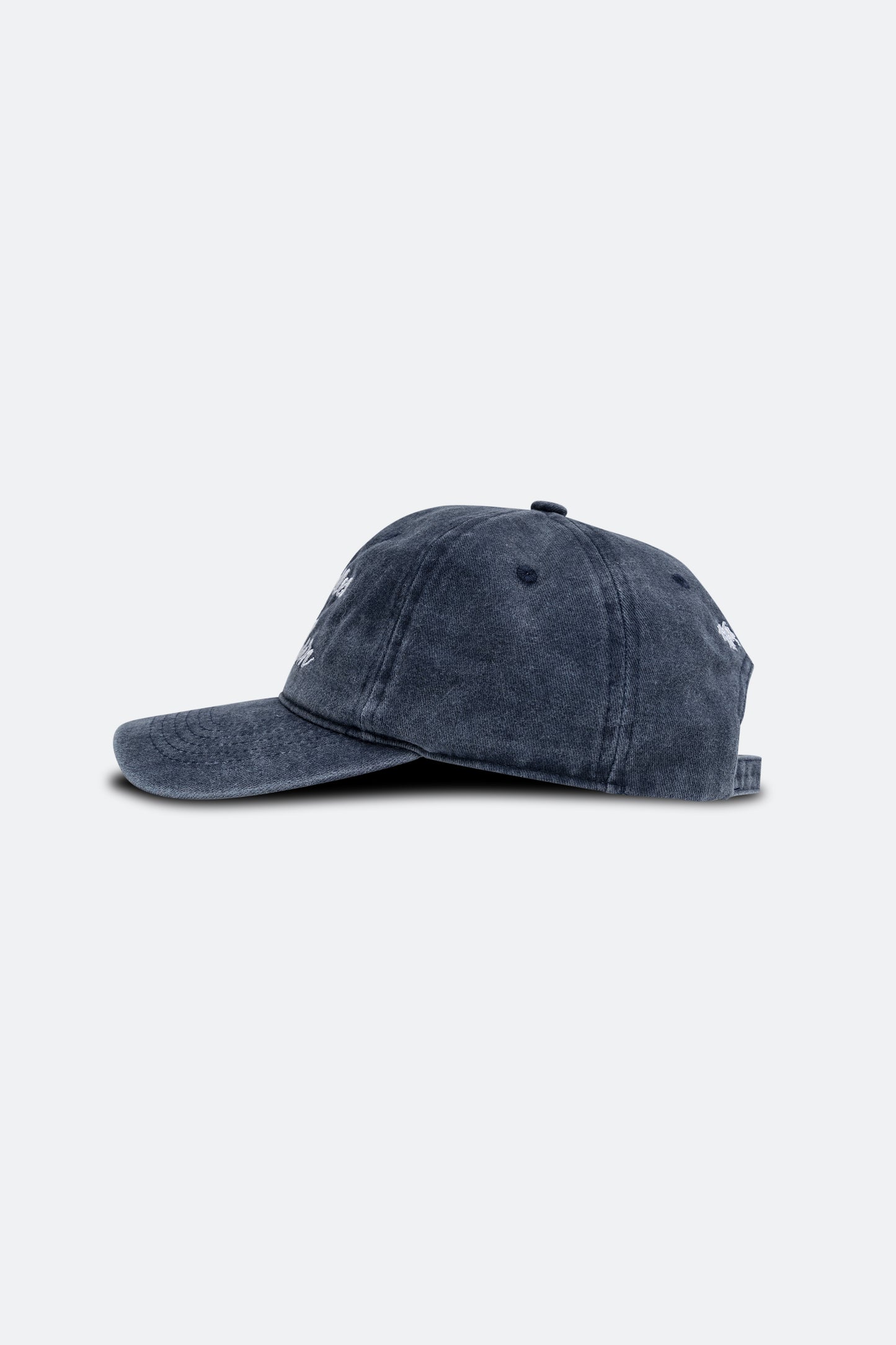 NEEDLESS TO WIN SLOGAN WASHED CAP / NAVY