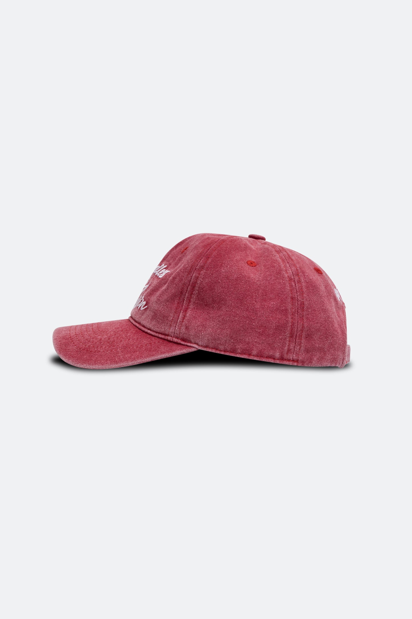 NEEDLESS TO WIN SLOGAN WASHED CAP / RED