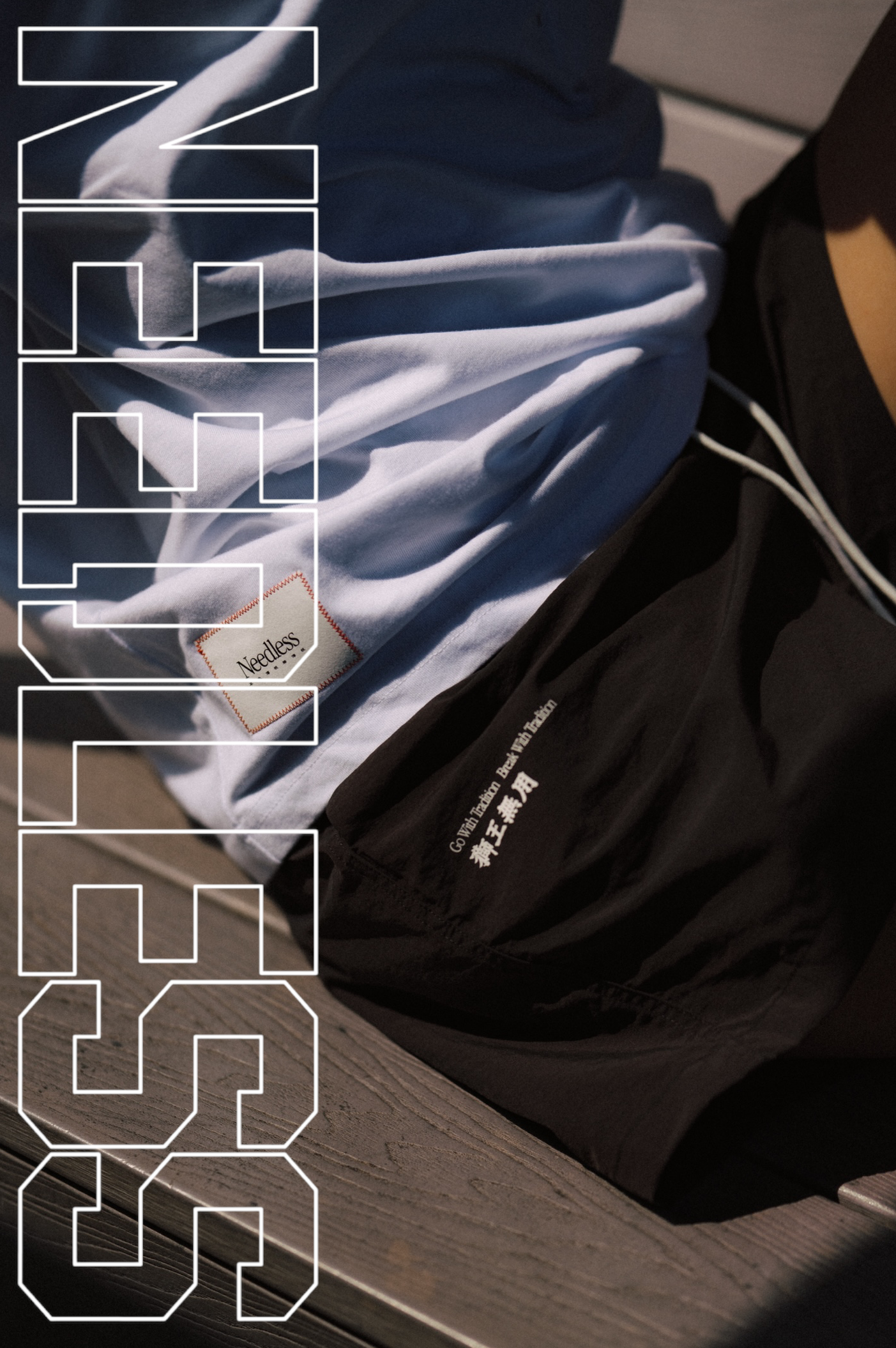 NEEDLESS 獅王無用 SS26 SPORTSTYLE NYLON SHORTS I CHARCOAL
