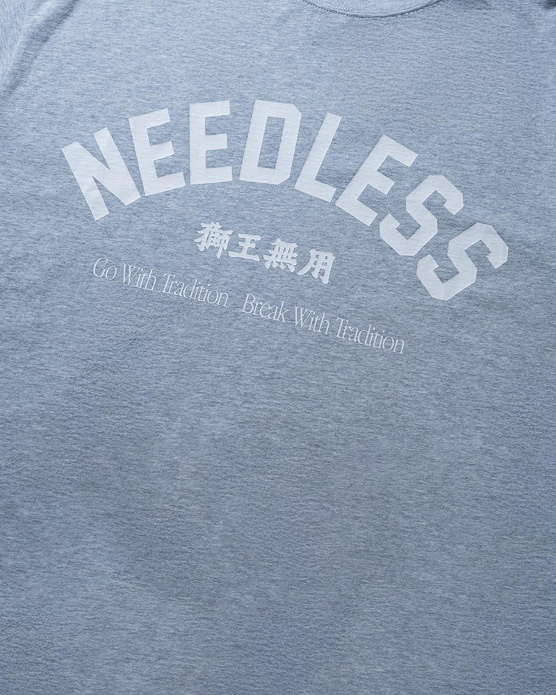 NEEDLESS 獅王無用 MAINLINE SS26 OUTDOOR TEE I GREY