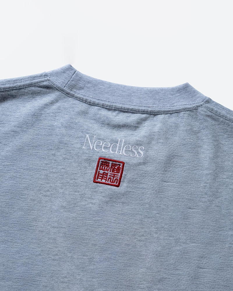 NEEDLESS 獅王無用 MAINLINE SS26 OUTDOOR TEE I GREY