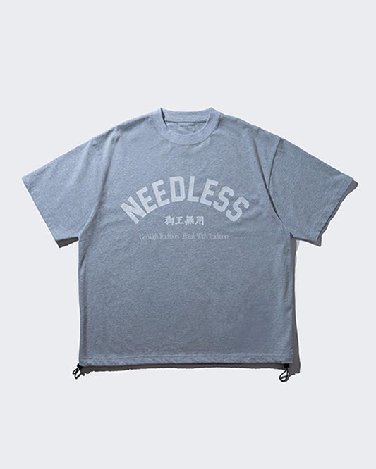 NEEDLESS 獅王無用 MAINLINE SS26 OUTDOOR TEE I GREY
