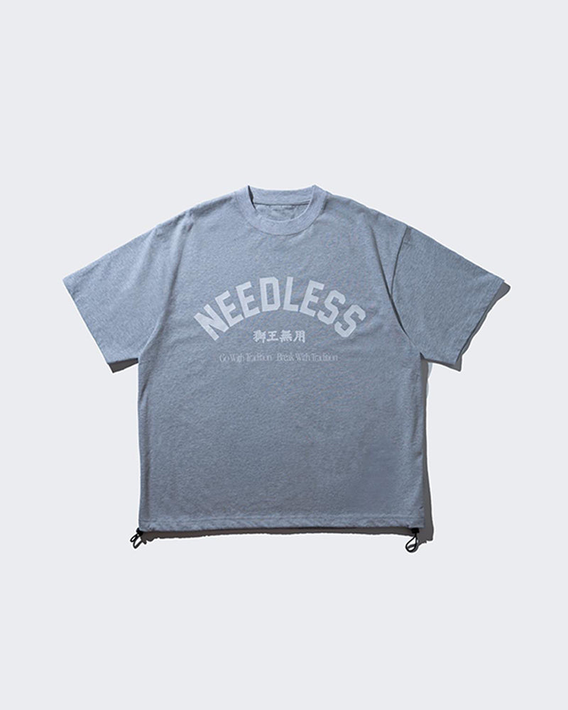NEEDLESS 獅王無用 MAINLINE SS26 OUTDOOR TEE I GREY