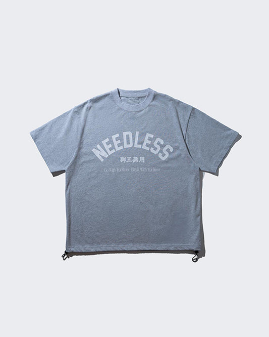 NEEDLESS 獅王無用 MAINLINE SS26 OUTDOOR TEE I GREY