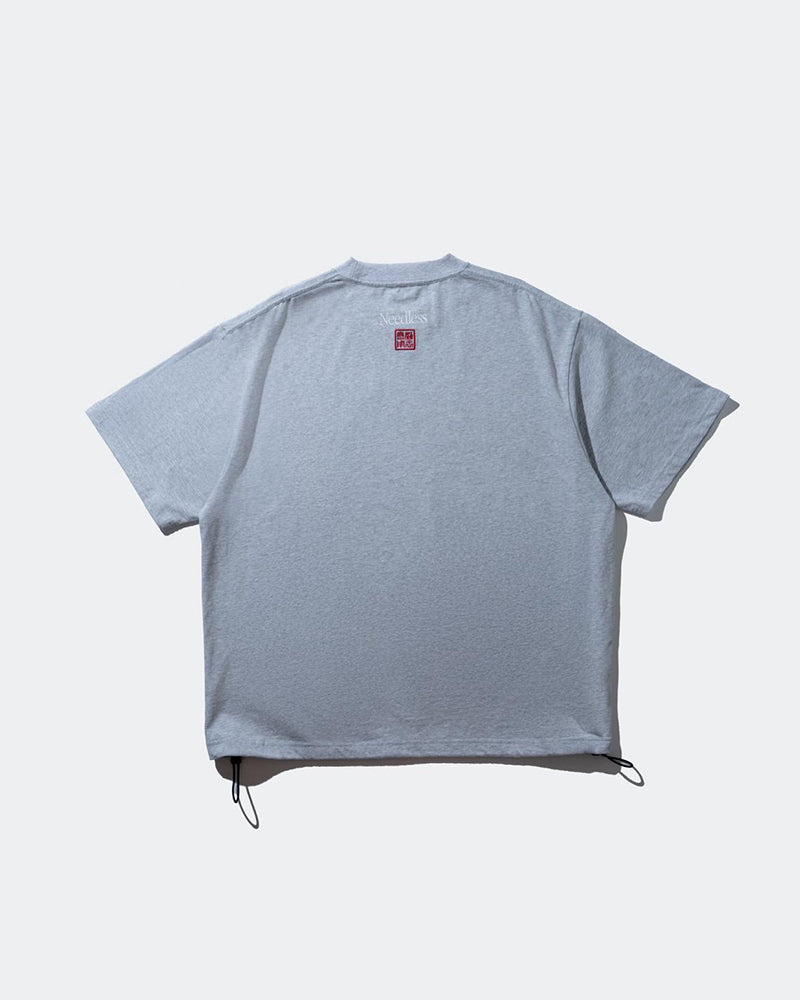NEEDLESS 獅王無用 MAINLINE SS26 OUTDOOR TEE I GREY