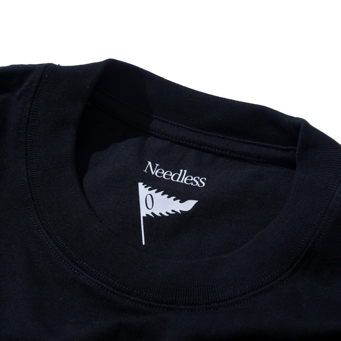 WCNC x NEEDLESS 3-ND TEE / BLACK