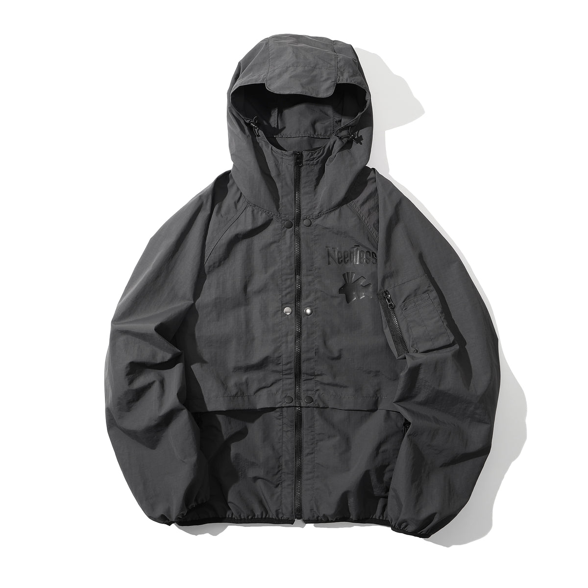 Stubborn Fitness Jacket 2.0 - Needless Grey