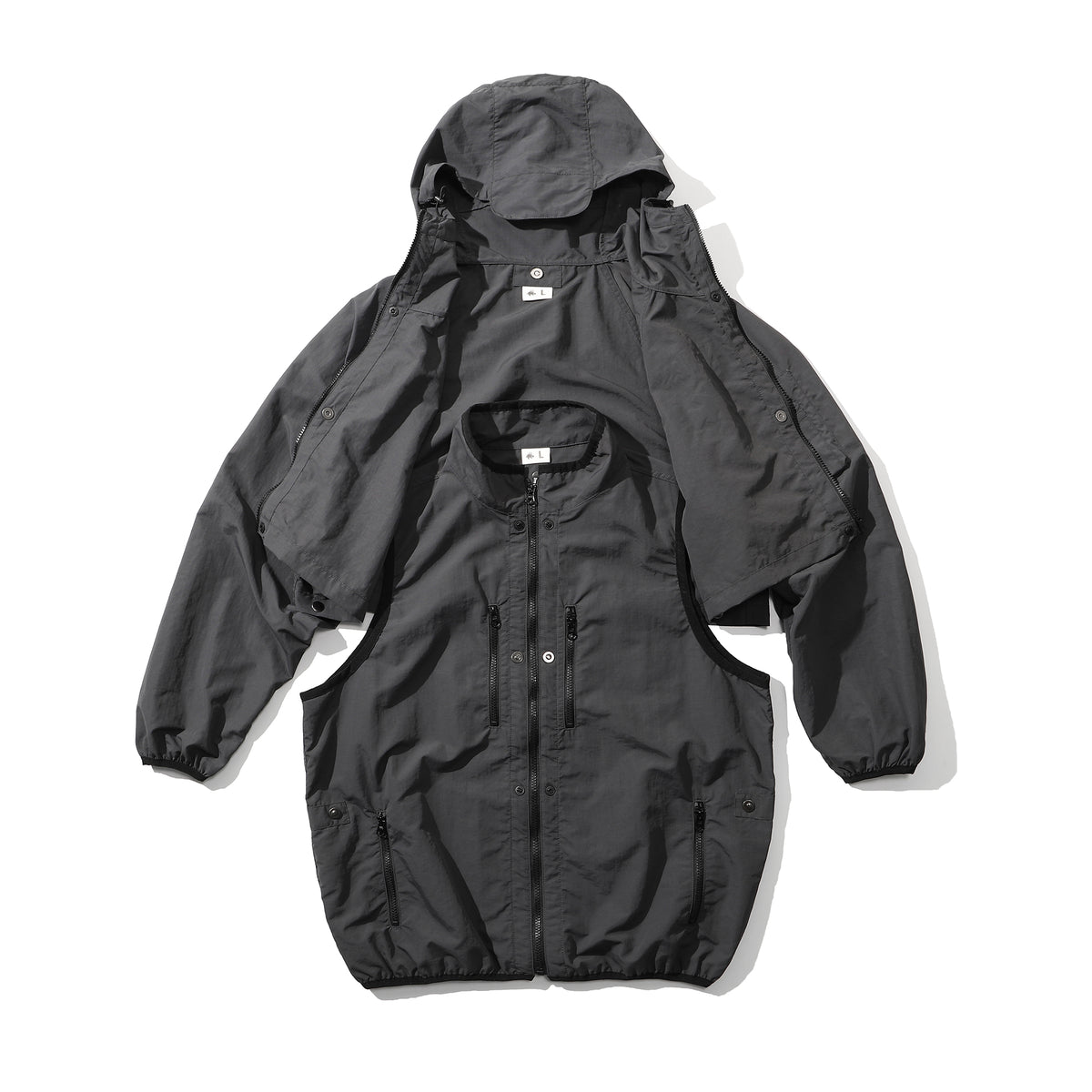 Stubborn Fitness Jacket 2.0 - Needless Grey