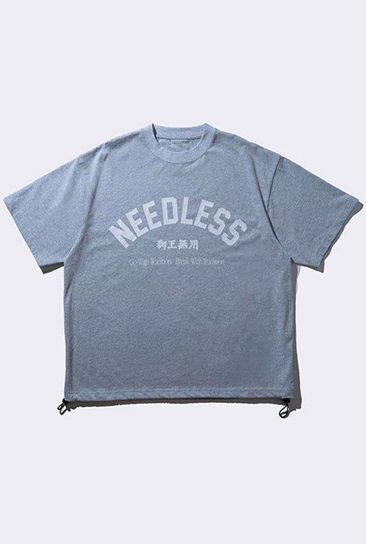 NEEDLESS 獅王無用 MAINLINE SS26 OUTDOOR TEE I GREY