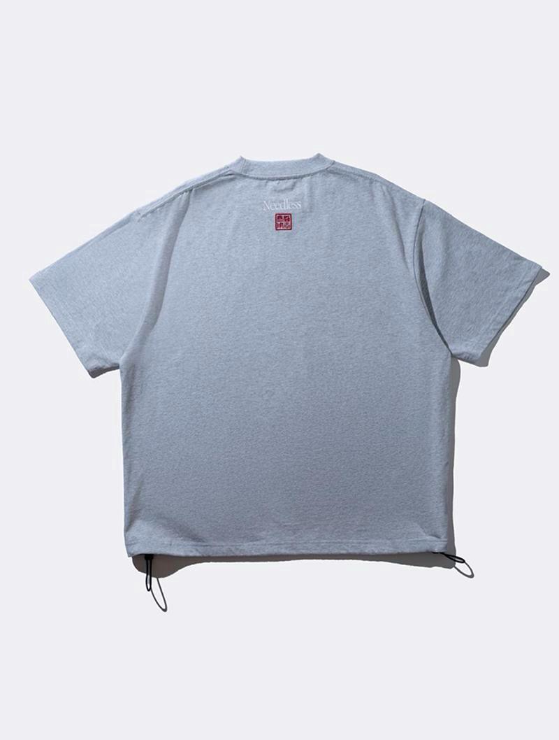 NEEDLESS 獅王無用 MAINLINE SS26 OUTDOOR TEE I GREY