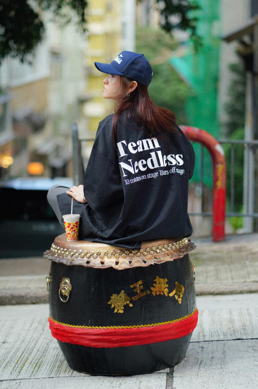 獅王無用 NEEDLESS MAINLINE SS25 - KUNG FU SPORTSTYLE JACKET / BLACK