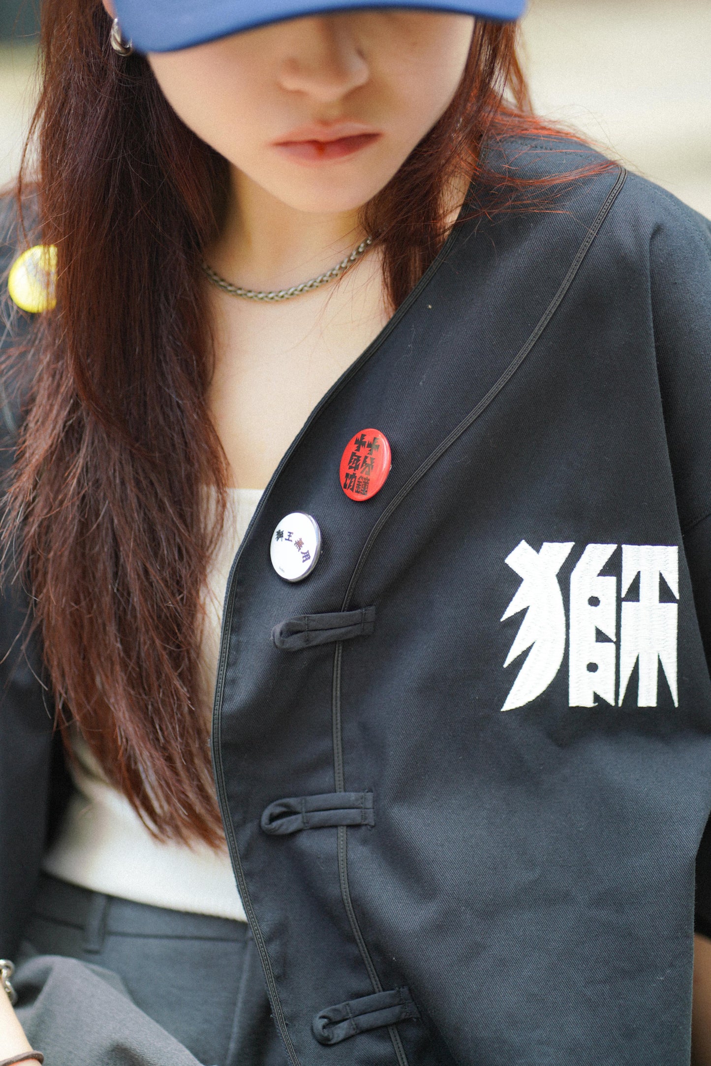 獅王無用 NEEDLESS MAINLINE SS25 - KUNG FU SPORTSTYLE JACKET / BLACK