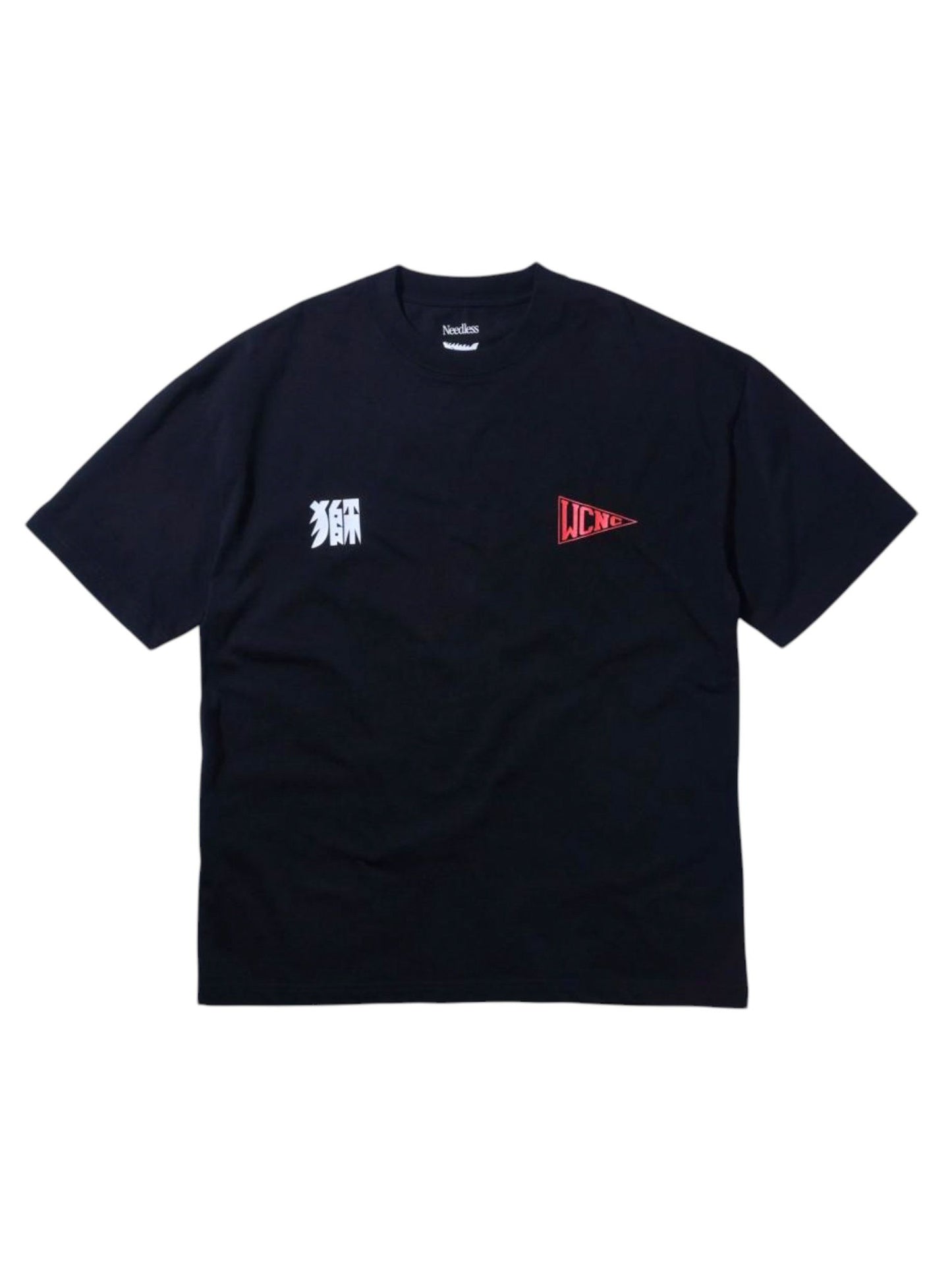 WCNC x NEEDLESS 3-ND TEE / BLACK